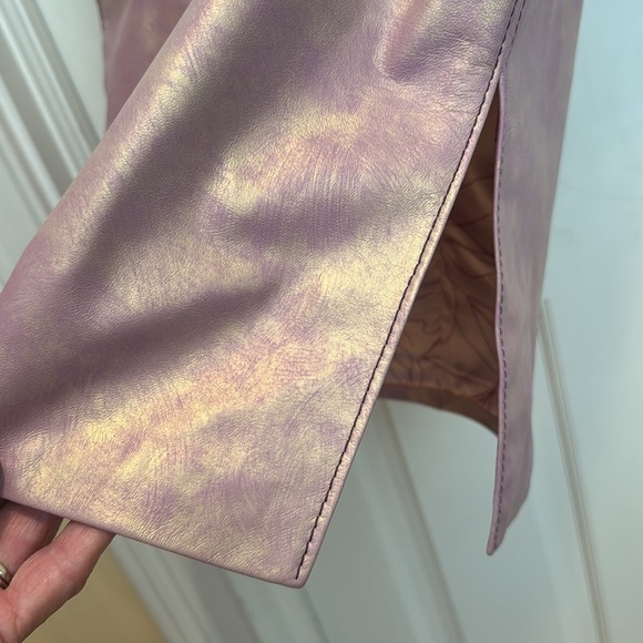 Christian Lacroix NWT Metallic gold and Pink Skirt made in Italy - Picture 3 of 12